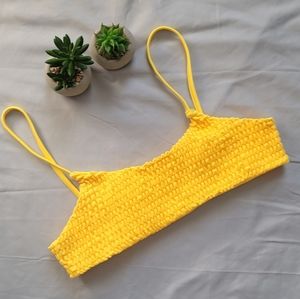ZAFUL Smocked Bikini Top